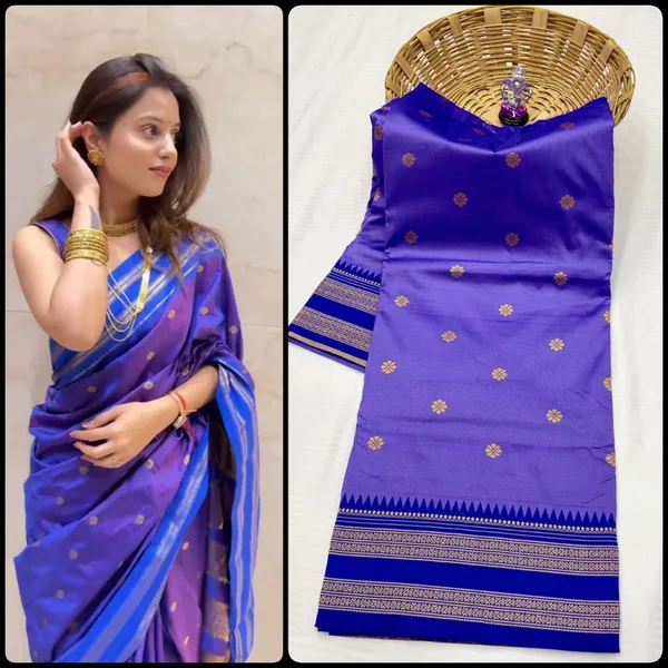 Violet_Purple_Silk_Sutram_Krishnaa_Paithani_Saree_For_Women